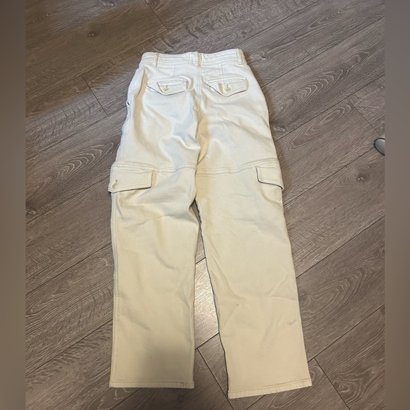 Aritzia Wilfred Free Women's Maeve Cargo Pants Beige - Picture 1 of 2